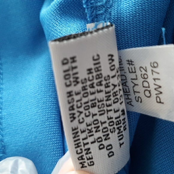 Ahead USA Extreme XL Blue Performance Polo Shirt - Picture 15 of 17